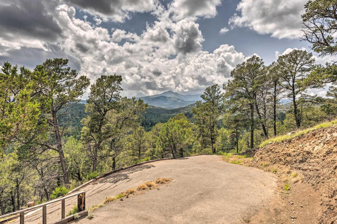 Willa Mountains Majesty Cabin With Hot Tub And Mtn Views! Ruidoso Zewnętrze zdjęcie