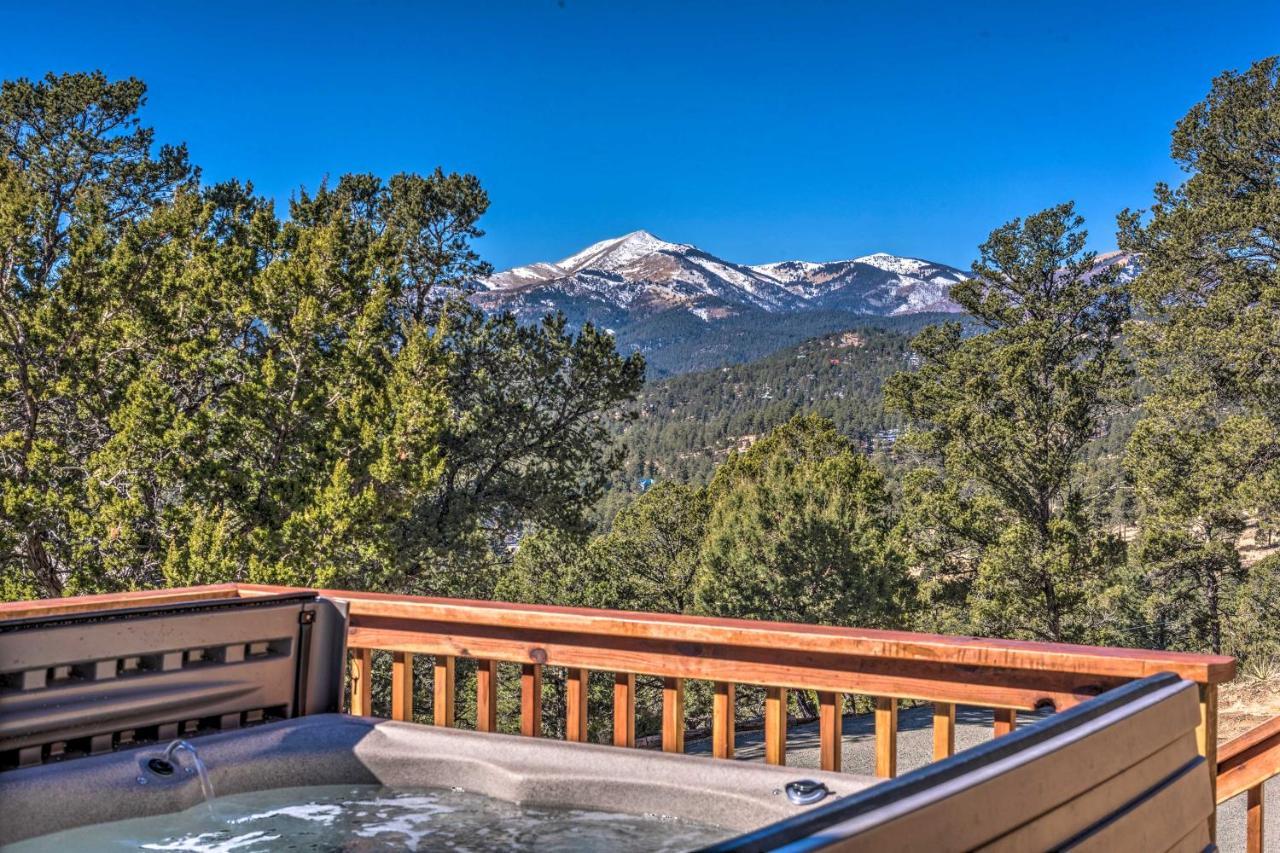 Willa Mountains Majesty Cabin With Hot Tub And Mtn Views! Ruidoso Zewnętrze zdjęcie