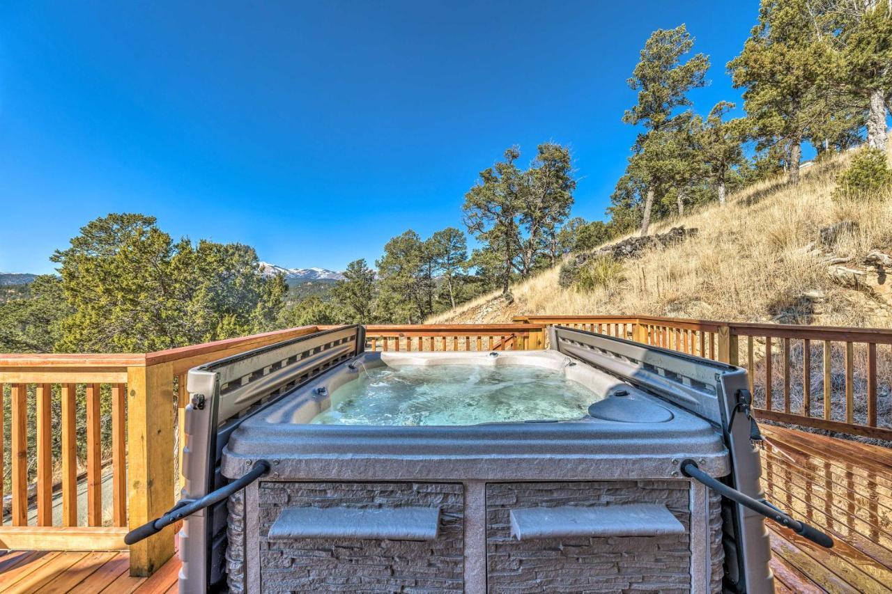 Willa Mountains Majesty Cabin With Hot Tub And Mtn Views! Ruidoso Zewnętrze zdjęcie