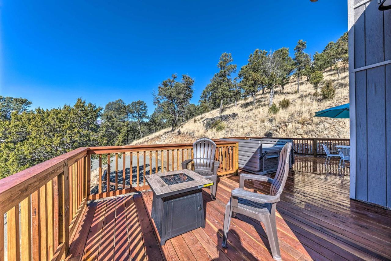 Willa Mountains Majesty Cabin With Hot Tub And Mtn Views! Ruidoso Zewnętrze zdjęcie