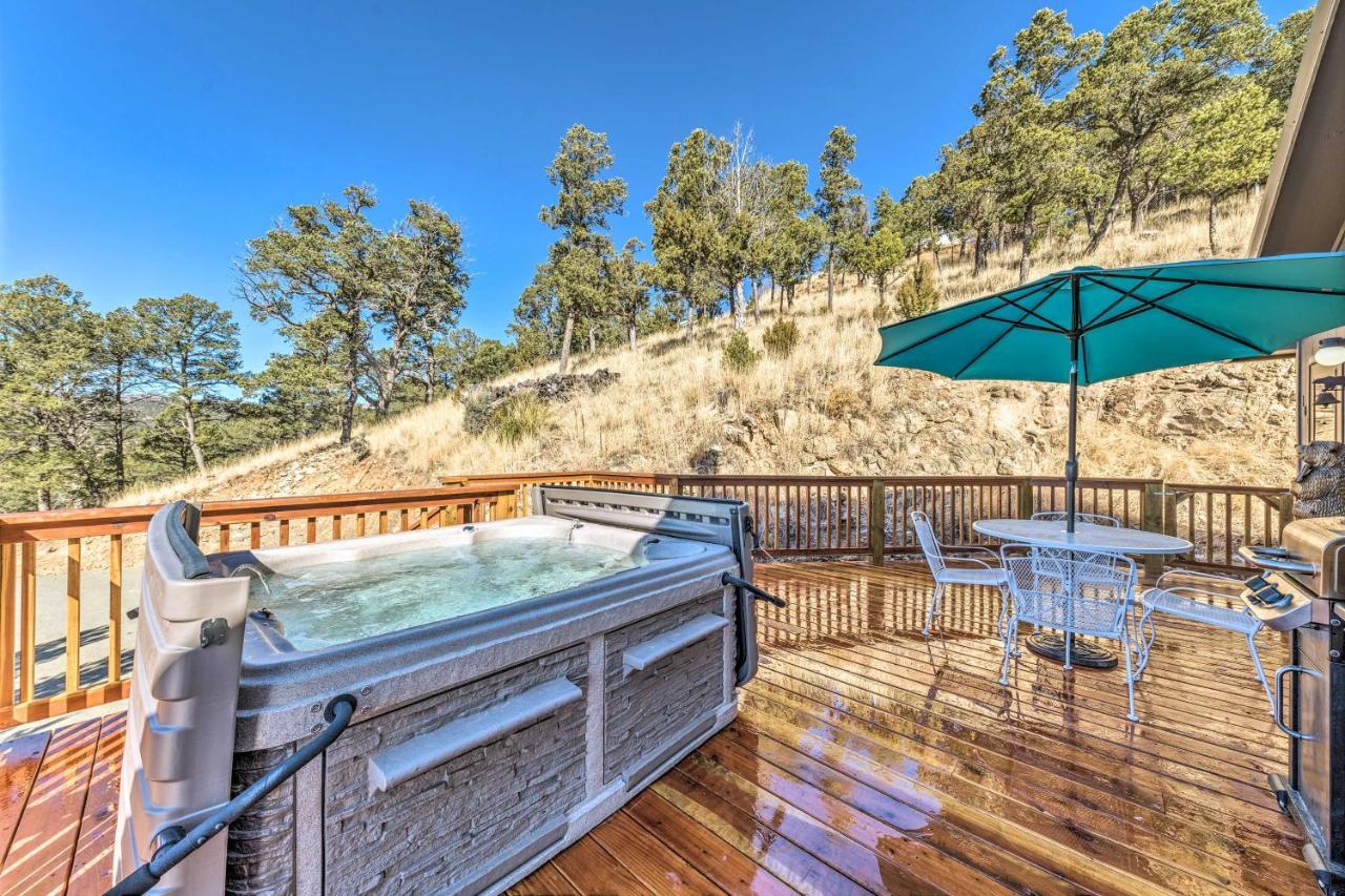 Willa Mountains Majesty Cabin With Hot Tub And Mtn Views! Ruidoso Zewnętrze zdjęcie