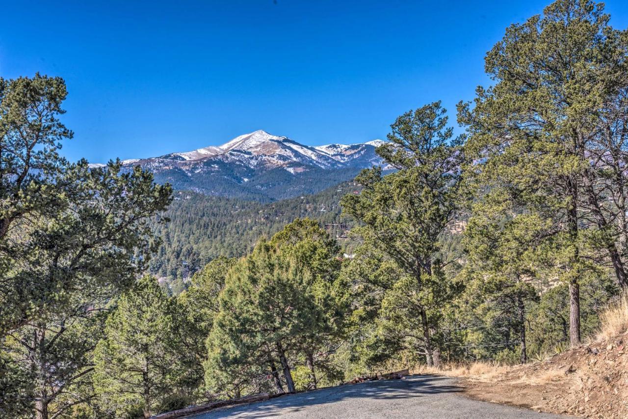 Willa Mountains Majesty Cabin With Hot Tub And Mtn Views! Ruidoso Zewnętrze zdjęcie